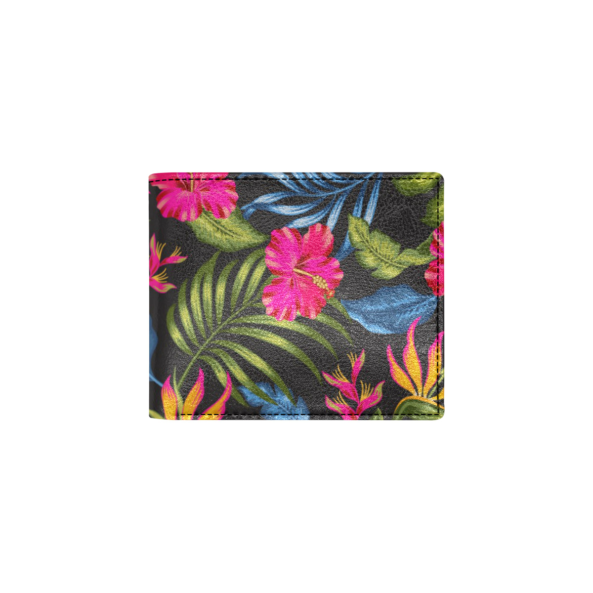 Bird Of Paradise Pattern Print Design BOP014 Men's ID Card Wallet