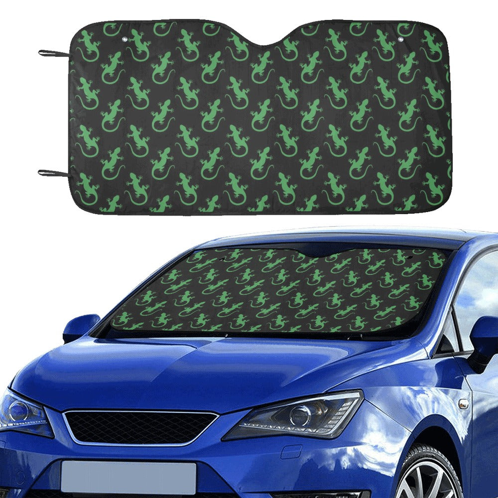 lizard Print Design LKS401 Car front Windshield Sun Shade