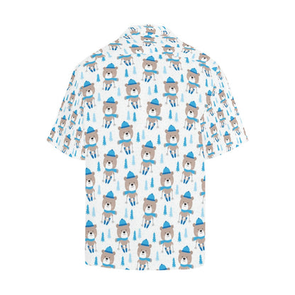 Ski Print Design LKS306 Men's Hawaiian Shirt