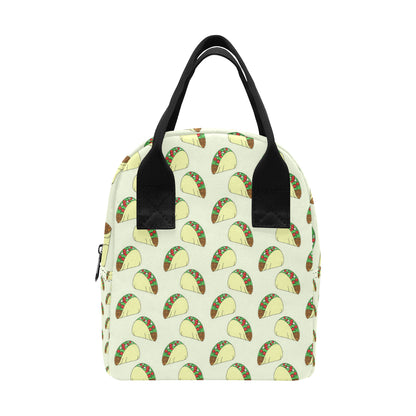 Taco Pattern Print Design TC05 Insulated Lunch Bag