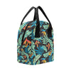 Tropical Palm Leaves Hawaiian Flower Insulated Lunch Bag