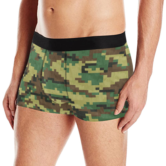 ACU Army Digital Pattern Print Design 02 Men's Boxer Briefs