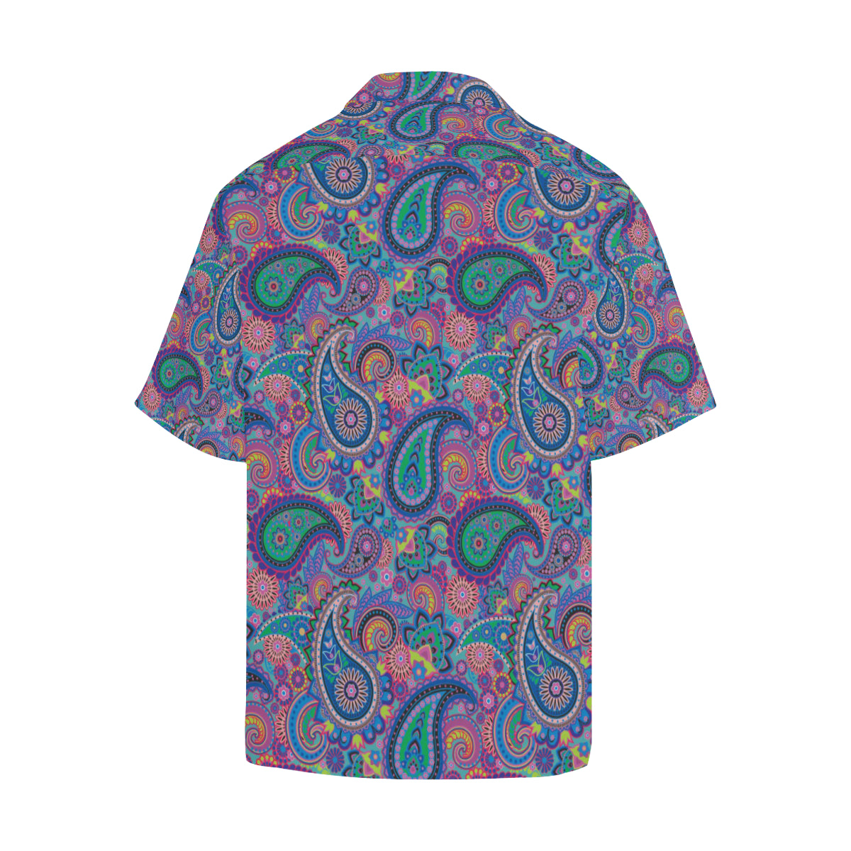 Paisley Colorful Pattern Print Design A02 Men's Hawaiian Shirt