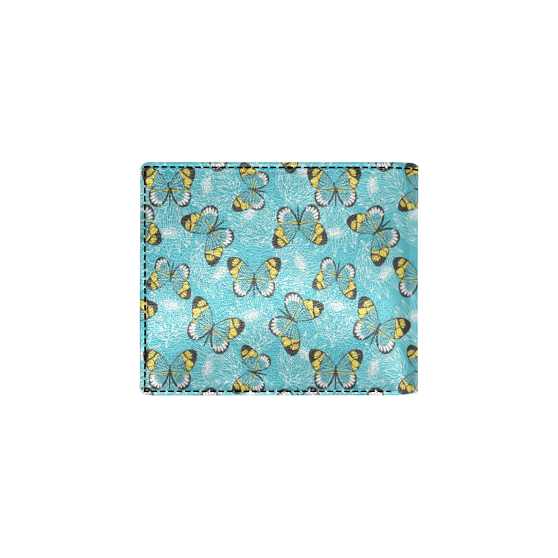 Butterfly Pattern Print Design 010 Men's ID Card Wallet