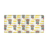 Tiki Smile Mask Print Pattern Men's ID Card Wallet