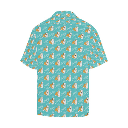 Bulldogs Pattern Print Design 05 Men's Hawaiian Shirt