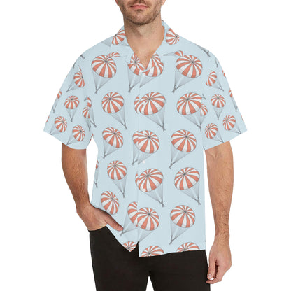 Skydiving Pattern Print Design 01 Men's Hawaiian Shirt