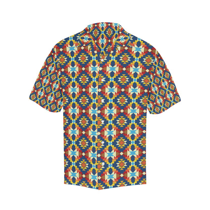 Aztec Pattern Print Design 01 Men's Hawaiian Shirt