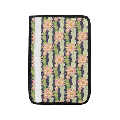 Cactus Pattern Print Design 01 Car Seat Belt Cover