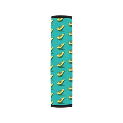 Avocado Pattern Print Design 03 Car Seat Belt Cover