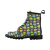 Elephant Neon Color Print Pattern Women's Boots