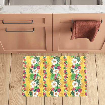 Hawaiian Themed Pattern Print Design H09 Kitchen Mat