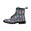 Sugar Skull Print Design LKS308 Women's Boots