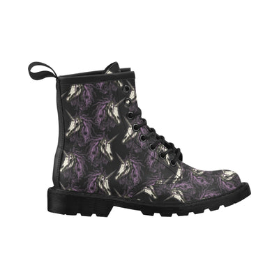 Unicorn Skull head Women's Boots