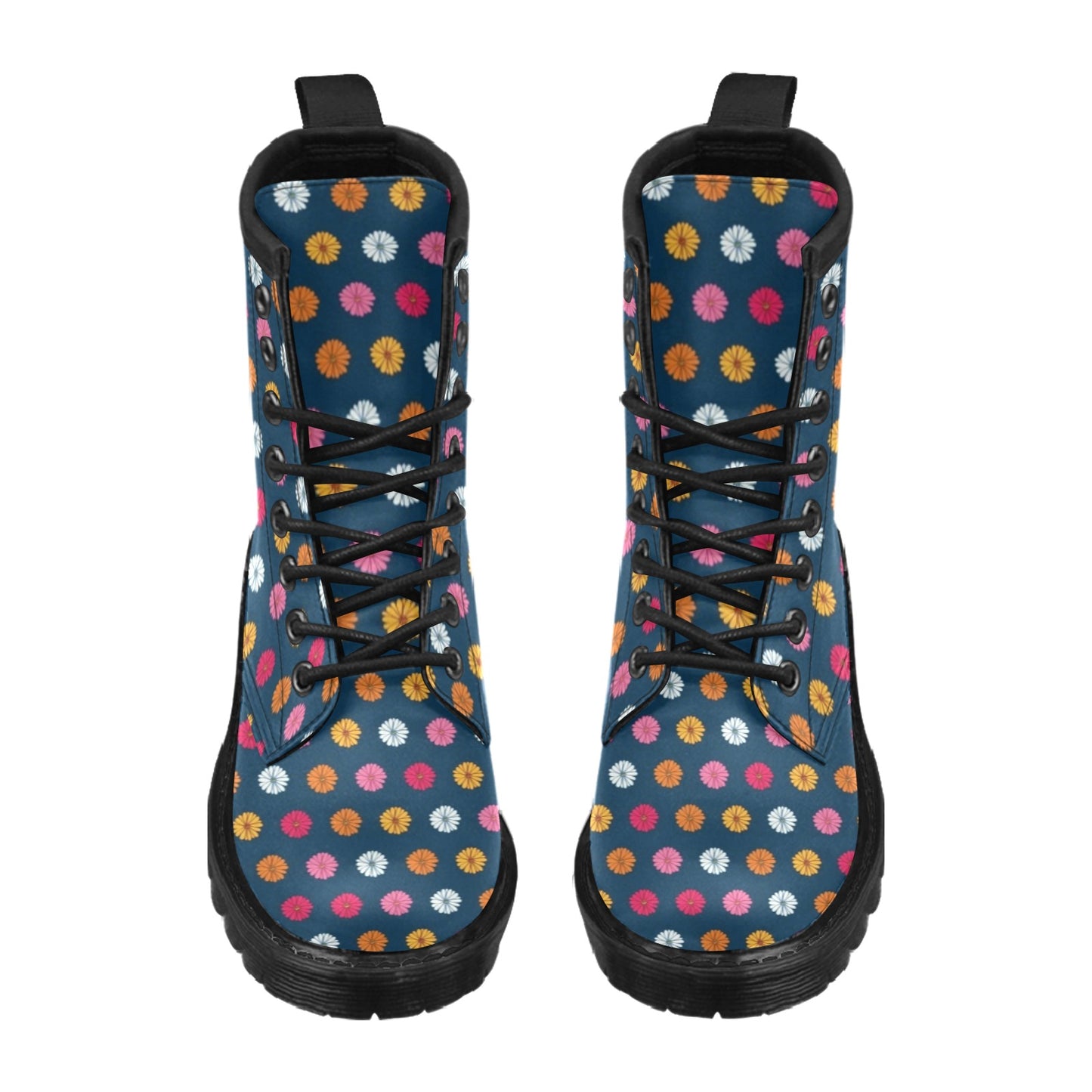Gerberas Pattern Print Design GB06 Women's Boots