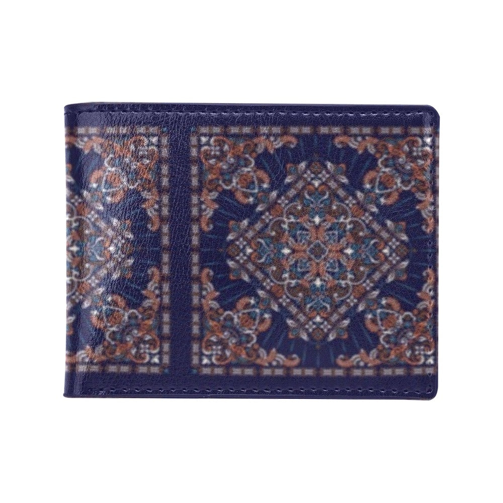 Bandana Print Design LKS3012 Men's ID Card Wallet