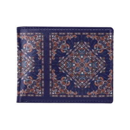 Bandana Print Design LKS3012 Men's ID Card Wallet
