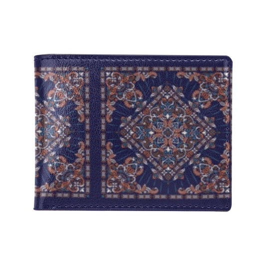 Bandana Print Design LKS3012 Men's ID Card Wallet