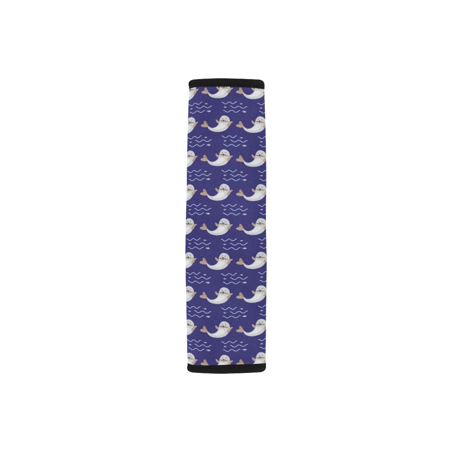 Sea Lion Print Design LKS404 Car Seat Belt Cover