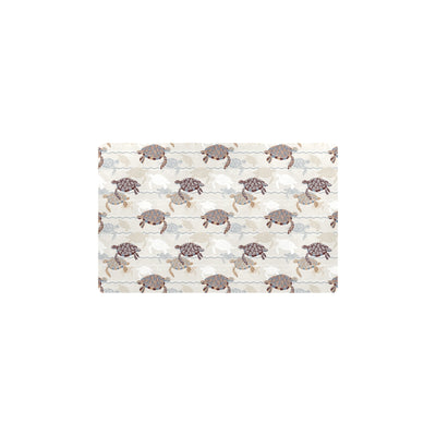 Sea Turtle Pattern Print Design T07 Kitchen Mat