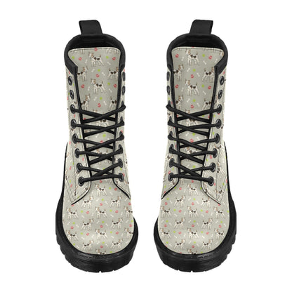 Toy Fox Terriers Print Design LKS301 Women's Boots