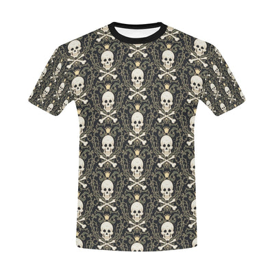 Skull King Print Design LKS307 Men's All Over Print T-shirt