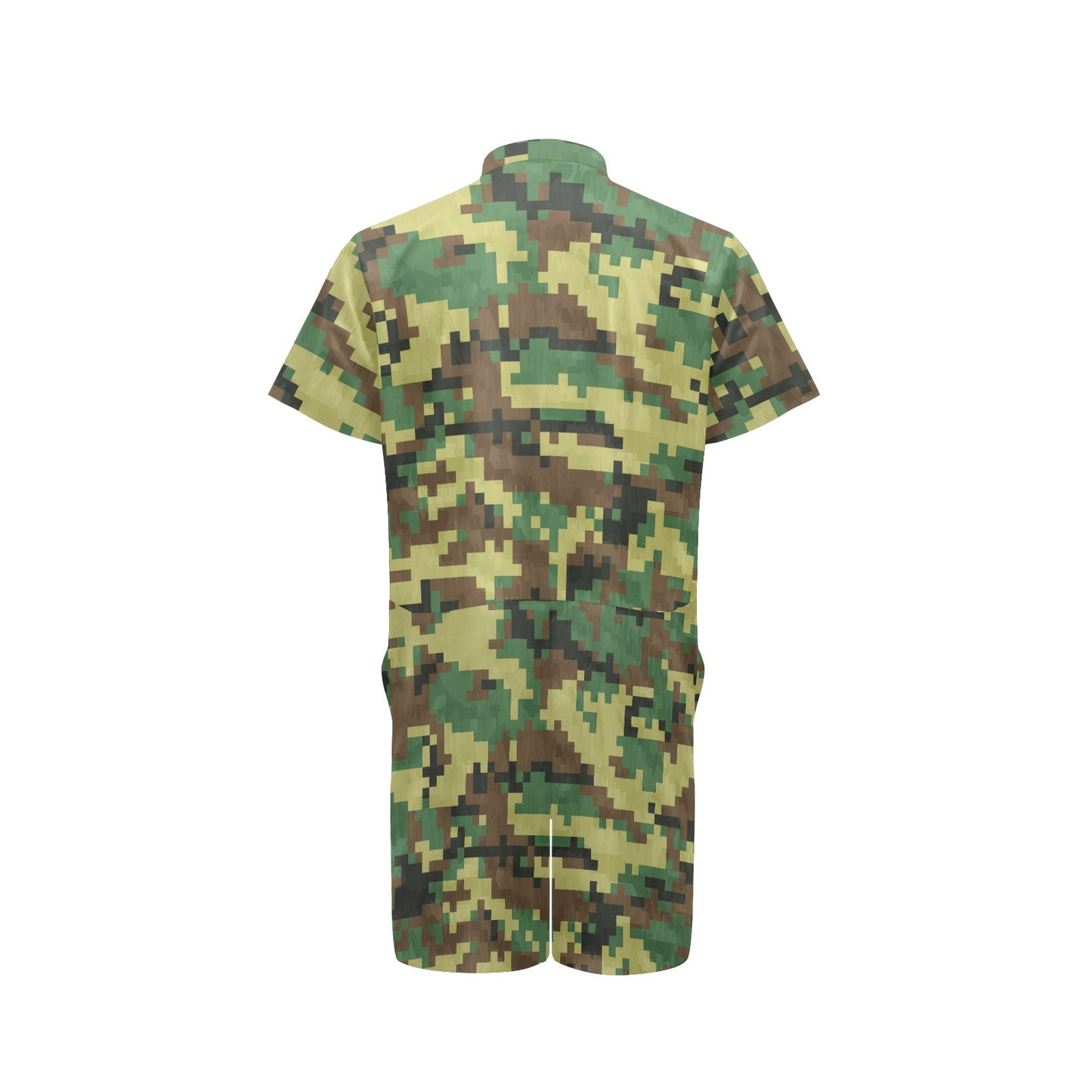 ACU Army Digital Pattern Print Design 02 Men's Romper