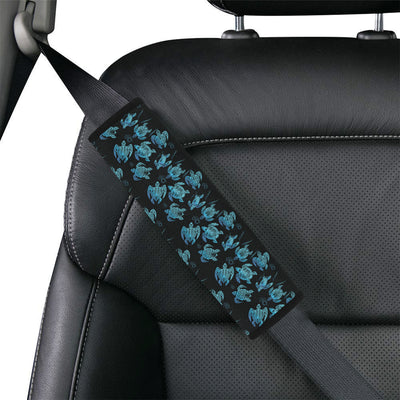 Tribal Turtle Polynesian Themed Design Car Seat Belt Cover