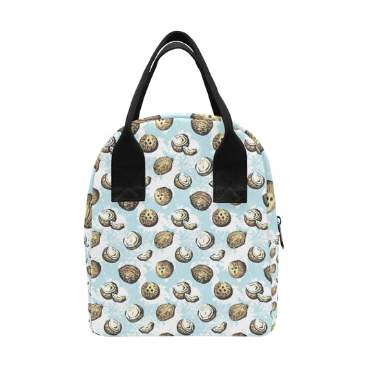 Coconut Pattern Print Design CN01 Insulated Lunch Bag