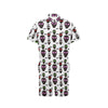 Alien Pattern Print Design 06 Men's Romper