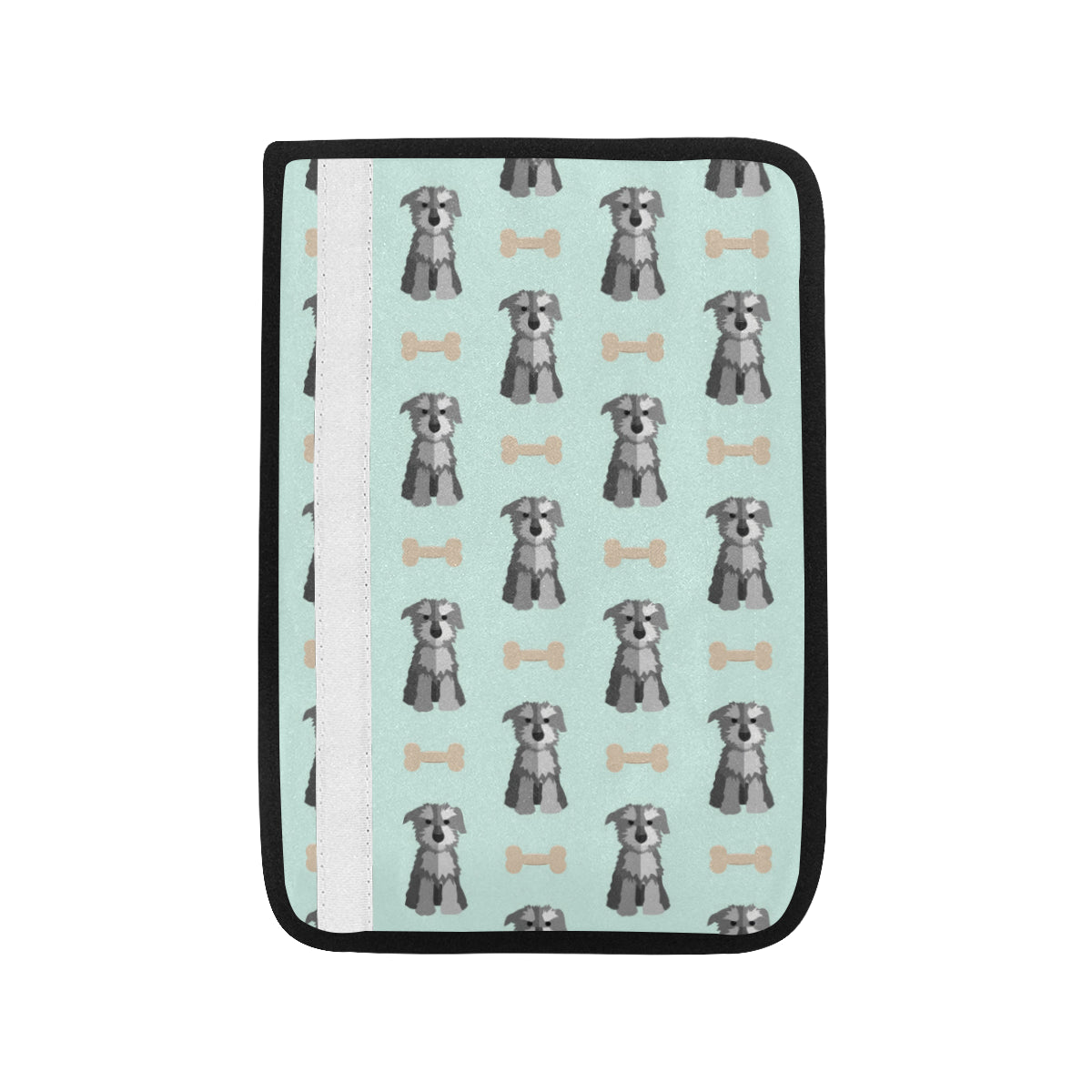 Schnauzers Pattern Print Design A03 Car Seat Belt Cover