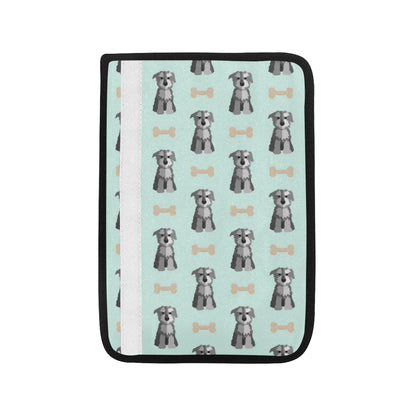 Schnauzers Pattern Print Design A03 Car Seat Belt Cover