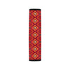 Aztec Pattern Print Design 06 Car Seat Belt Cover