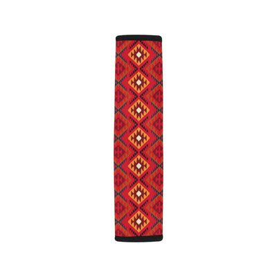 Aztec Pattern Print Design 06 Car Seat Belt Cover