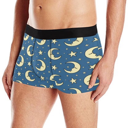 Moon Night Pattern Print Design 03 Men's Boxer Briefs