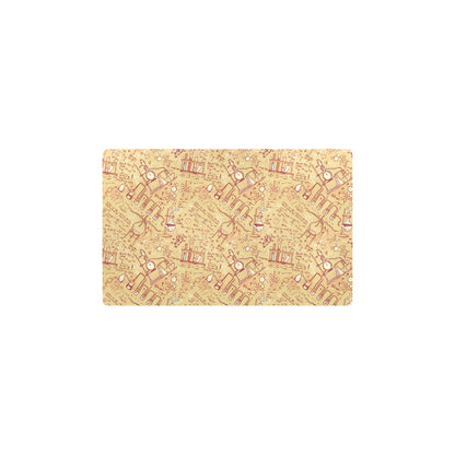 Chemical Pattern Print Design 01 Kitchen Mat