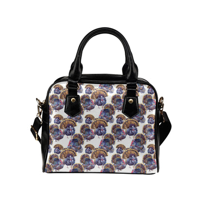 Turkey Pattern Print Design 01 Shoulder Handbag