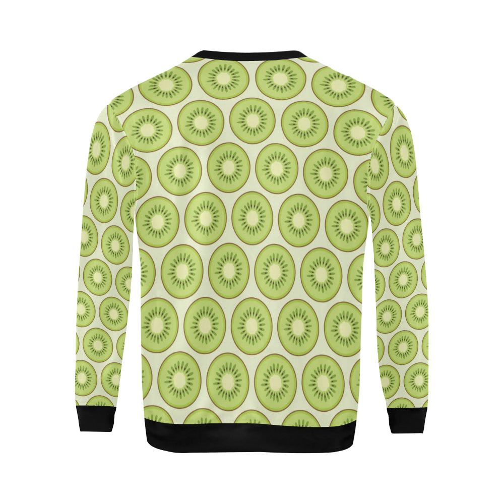 Kiwi Pattern Print Design KW02 Men Long Sleeve Sweatshirt