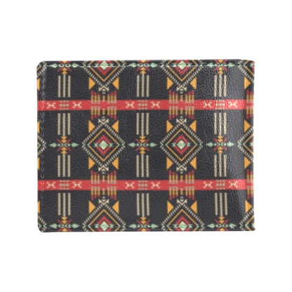 Southwest Pattern Print Design LKS303 Men's ID Card Wallet