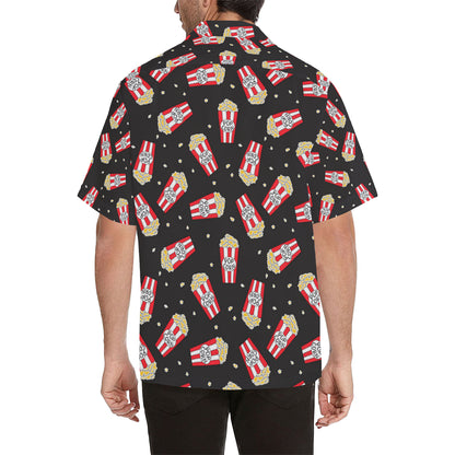 Popcorn Pattern Print Design A01 Men's Hawaiian Shirt
