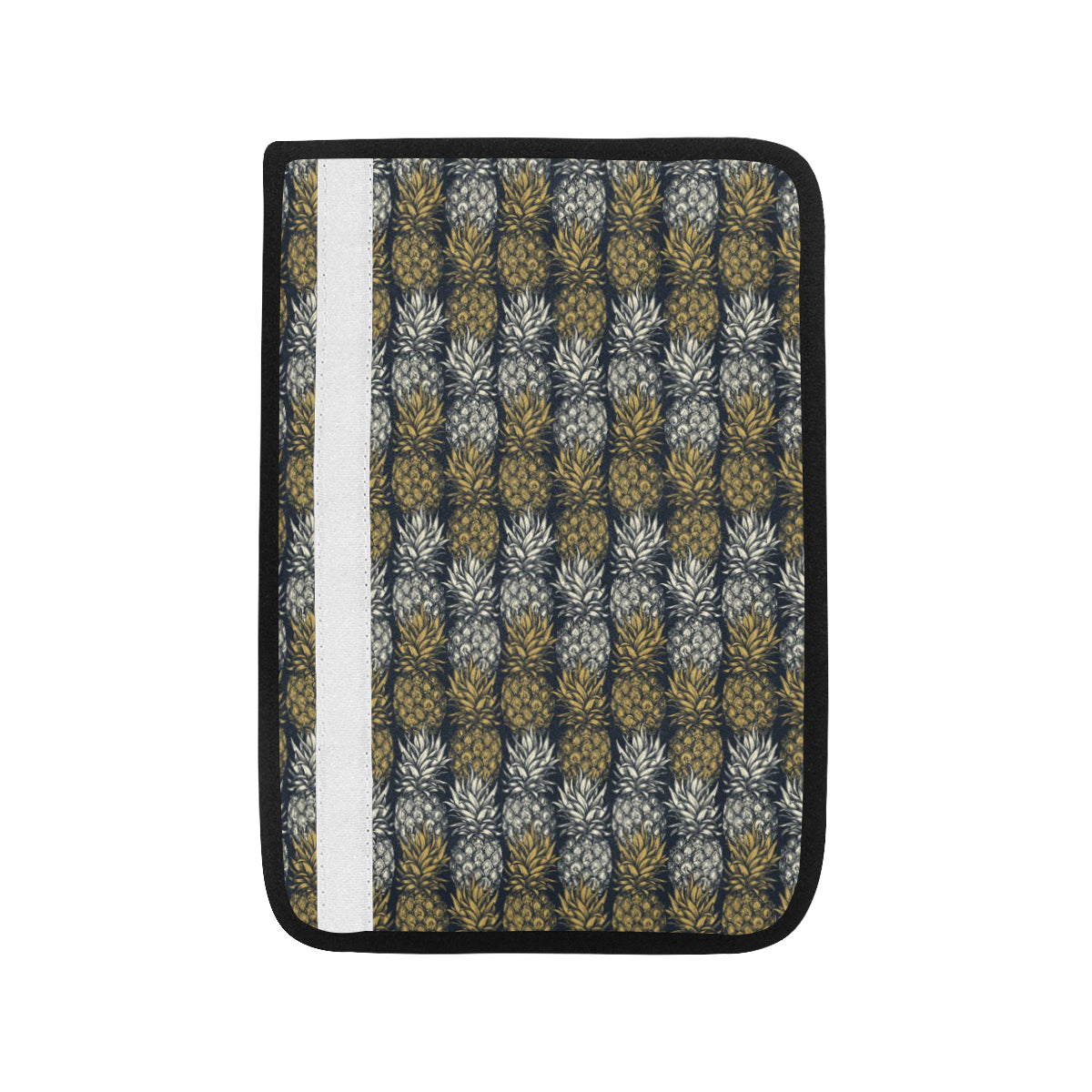 Pineapple Print Design Pattern Car Seat Belt Cover