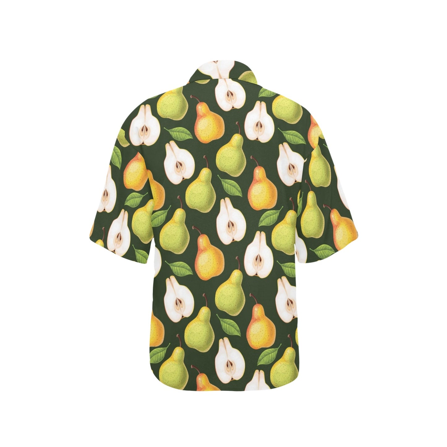 Pear Pattern Print Design PE06 Women's Hawaiian Shirt