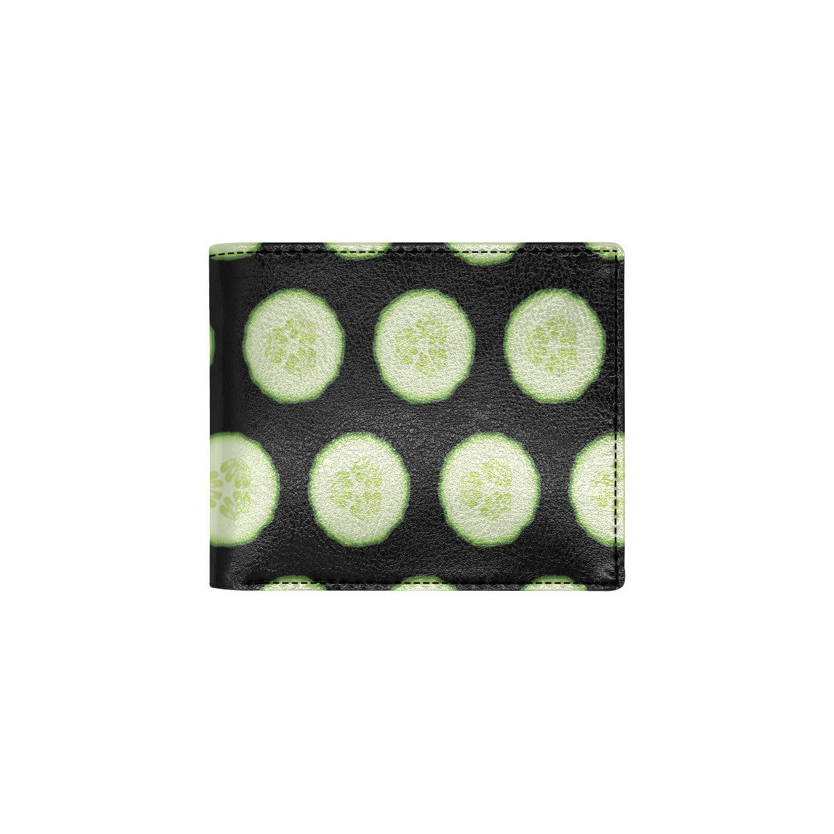 Cucumber Pattern Print Design CC02 Men's ID Card Wallet