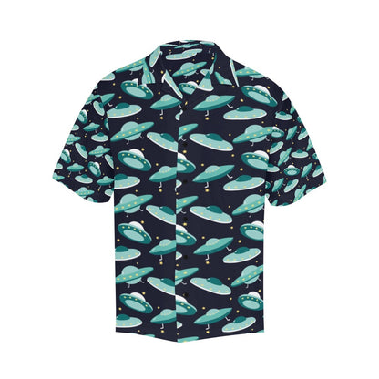 UFO Print Design LKS304 Men's Hawaiian Shirt