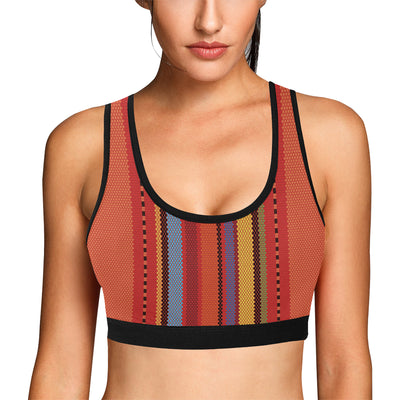 Mexican Pattern Print Design 05 Sports Bra