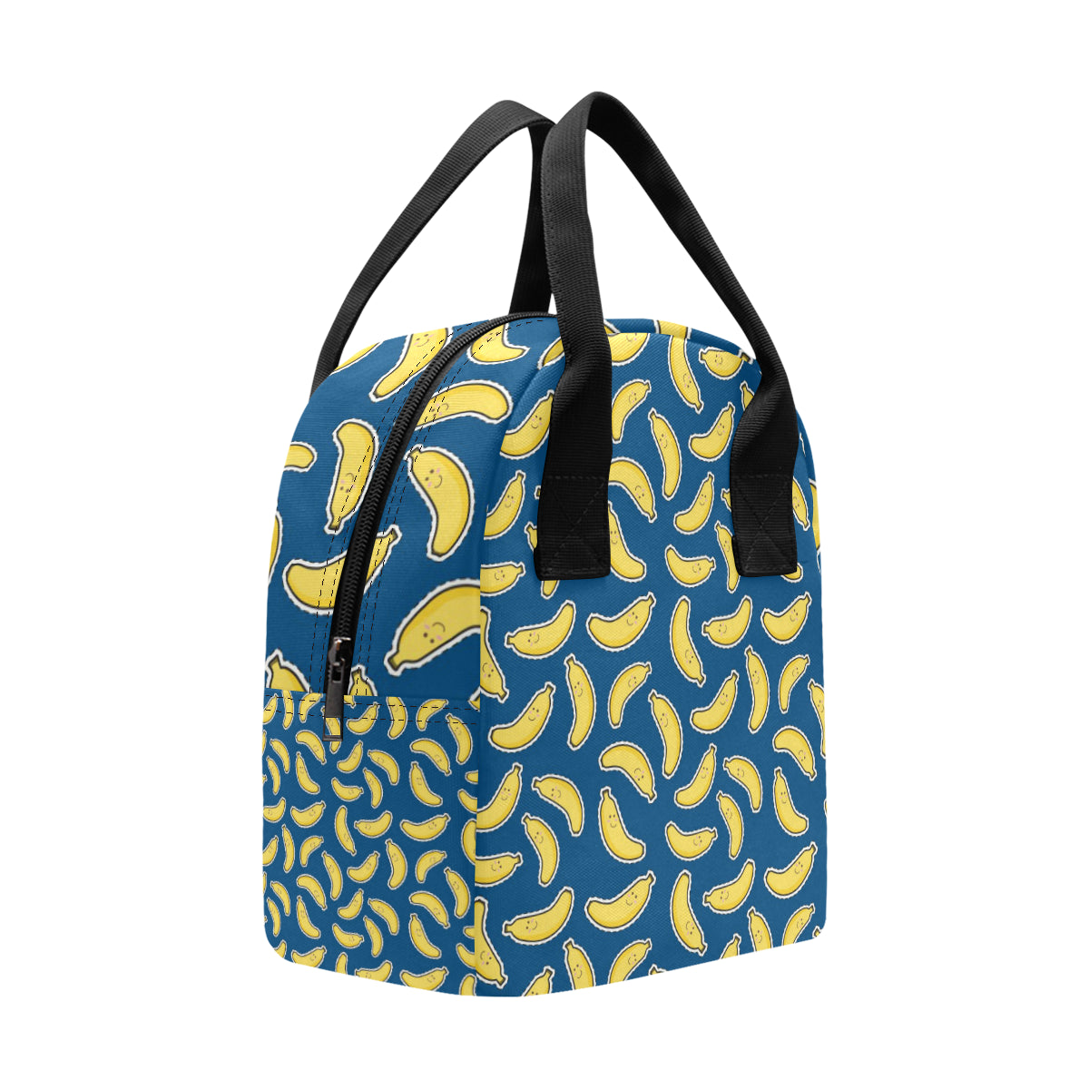 Banana Pattern Print Design BA03 Insulated Lunch Bag