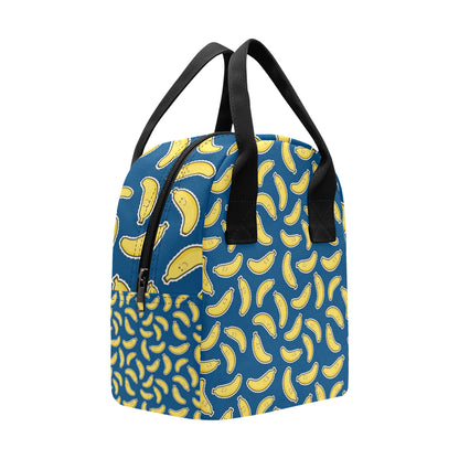 Banana Pattern Print Design BA03 Insulated Lunch Bag