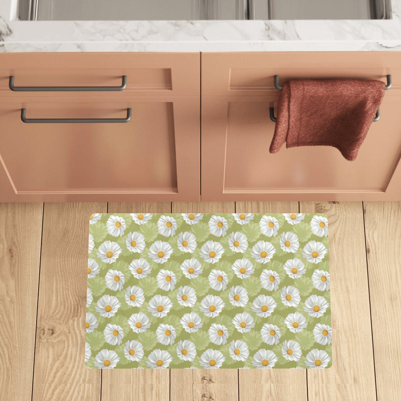 Daisy Pattern Print Design DS06 Kitchen Mat