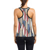 Surf board Pattern Women's Racerback Tank Top