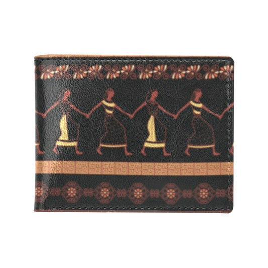 Ancient Greek Human Print Design LKS306 Men's ID Card Wallet